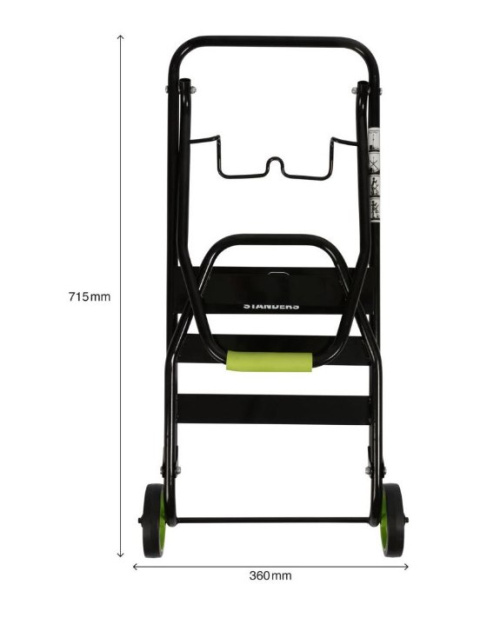 Wózek BOLT 30kg bagażowy składany lekki 92cm stalowy Wózek BOLT 30kg bagażowy składany lekki 92cm stalowy