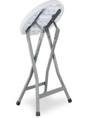 Taboret składany TWIN tworzywo HDPE białe Taboret składany TWIN tworzywo HDPE białe