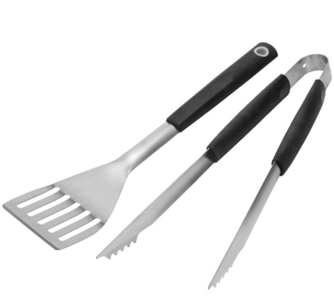 Łopatka szczypce grill ruszt czyszczenie 46cm zestaw Łopatka szczypce grill ruszt czyszczenie 46cm zestaw