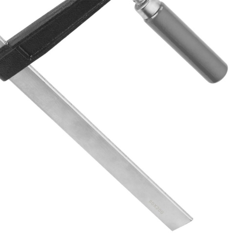 Ścisk śrubowy roz 200mm szer 120mm mocny stolarz majster Ścisk śrubowy roz 200mm szer 120mm mocny stolarz majster