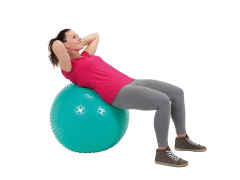 Piłka do fitball rehabilitacji 65cm niebieska Piłka do fitball rehabilitacji 65cm niebieska