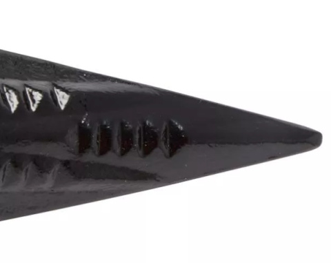 Klin drewna HRC hartowany rozłupywacz szpic 2kg 17cm Klin drewna HRC hartowany rozłupywacz szpic 2kg 17cm