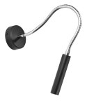 Lampa ścienna kinkiet AXIL czarny design nowy dom