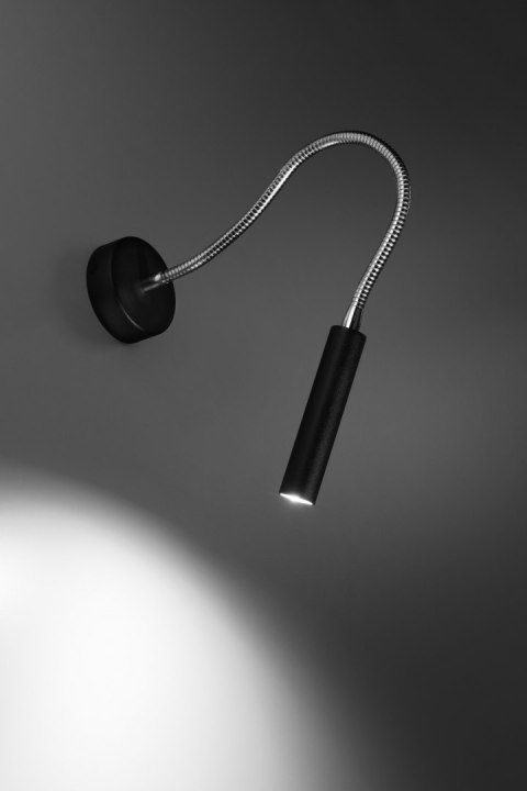 Lampa ścienna kinkiet AXIL czarny design nowy dom Lampa ścienna kinkiet AXIL czarny design nowy dom