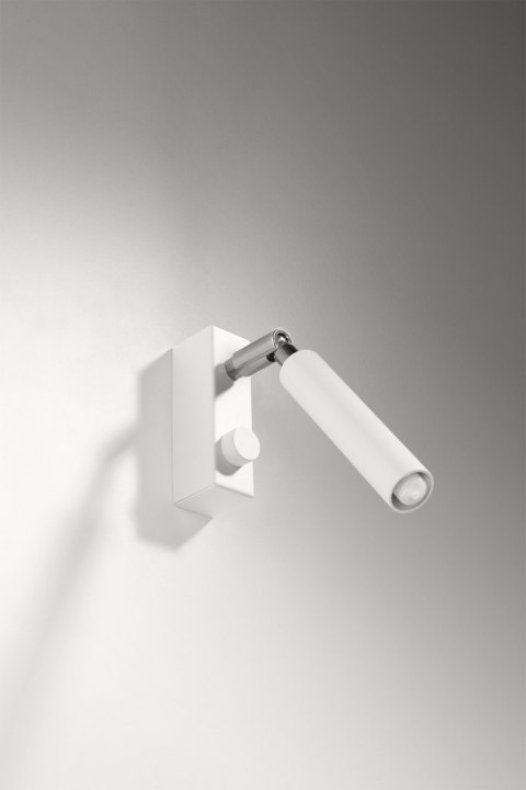 Lampa ścienna kinkiet EYETECH 1 biały Dimmer design nowy dom Lampa ścienna kinkiet EYETECH 1 biały Dimmer design nowy dom