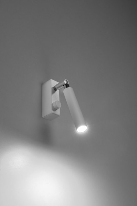 Lampa ścienna kinkiet EYETECH 1 biały Dimmer design nowy dom Lampa ścienna kinkiet EYETECH 1 biały Dimmer design nowy dom
