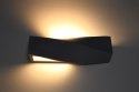 Lampa ścienna kinkiet SIGMA czarny design nowy dom