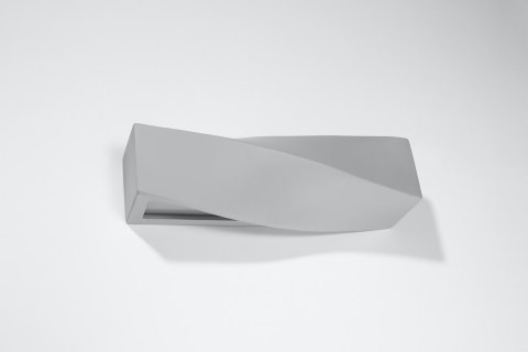 Lampa ścienna kinkiet SIGMA szary design nowy dom Lampa ścienna kinkiet SIGMA szary design nowy dom