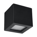 Lampa ścienna kinkiet ceramiczny LEO czarny design nowy dom