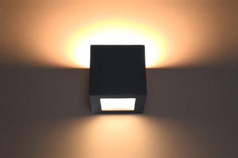 Lampa ścienna kinkiet ceramiczny LEO czarny design nowy dom Lampa ścienna kinkiet ceramiczny LEO czarny design nowy dom