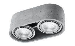 Lampa sufitowa plafon BASIC 2 beton design domowy