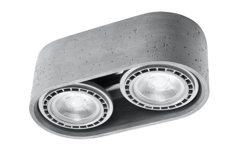 Lampa sufitowa plafon BASIC 2 beton design domowy Lampa sufitowa plafon BASIC 2 beton design domowy