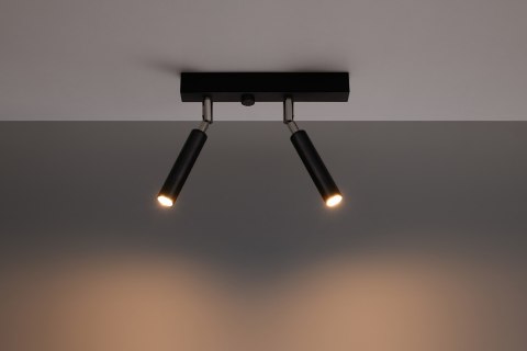 Lampa sufitowa plafon EYETECH 2 czarny design domowy Lampa sufitowa plafon EYETECH 2 czarny design domowy