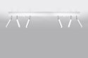 Lampa sufitowa plafon EYETECH 6 biały design domowy