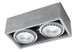 Lampa sufitowa plafon QUATRO 2 beton design domowy