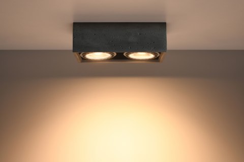 Lampa sufitowa plafon QUATRO 2 beton design domowy Lampa sufitowa plafon QUATRO 2 beton design domowy