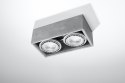 Lampa sufitowa plafon QUATRO 2 beton design domowy