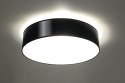 Lampa sufitowa plafon ARENA 55 czarny design domowy