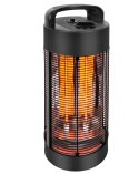 Grzejnik promiennikowy IPX4 600/1200W taras ogród łazienka Grzejnik promiennikowy IPX4 600/1200W taras ogród łazienka