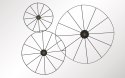 LAMPA Kinkiet Plafon ESKOLA 70cm CZARNY design nowy dom 