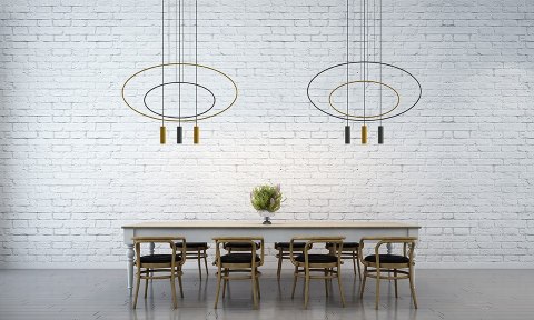 Lampa wisząca HOLAR 1 CZARNY Lampa wisząca HOLAR 1 CZARNY