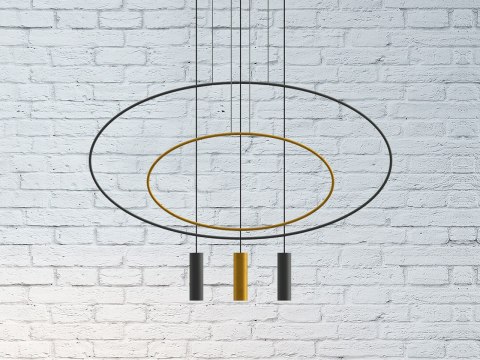 Lampa wisząca HOLAR 1 CZARNY Lampa wisząca HOLAR 1 CZARNY