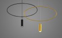 Lampa wisząca HOLAR 1 CZARNY