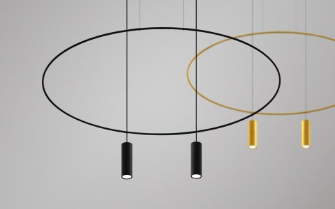 Lampa wisząca HOLAR 2 CZARNY Lampa wisząca HOLAR 2 CZARNY