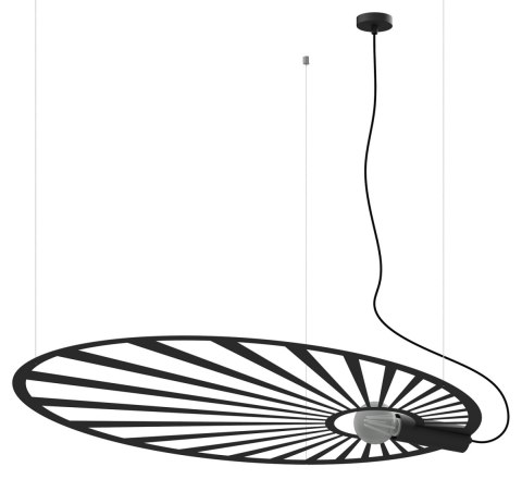 Lampa wisząca pojedyńcza LEHDET CZARNA design domowy Lampa wisząca pojedyńcza LEHDET CZARNA design domowy