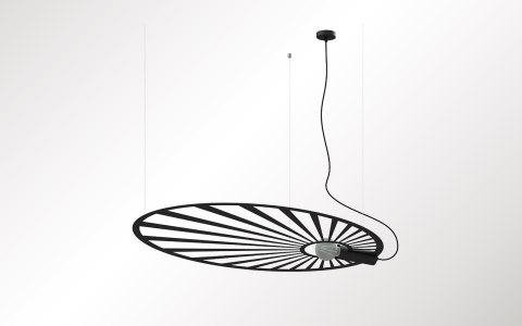 Lampa wisząca pojedyńcza LEHDET CZARNA design domowy Lampa wisząca pojedyńcza LEHDET CZARNA design domowy