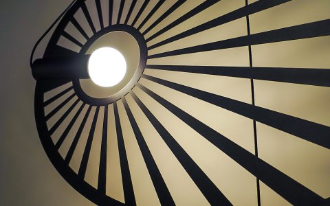 Lampa wisząca pojedyńcza LEHDET CZARNA design domowy Lampa wisząca pojedyńcza LEHDET CZARNA design domowy