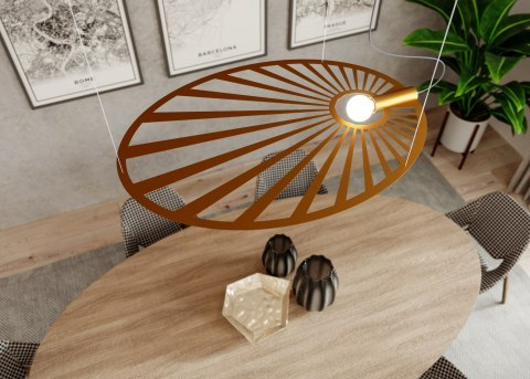 Lampa wisząca pojedyńcza LEHDET CZARNA design domowy Lampa wisząca pojedyńcza LEHDET CZARNA design domowy