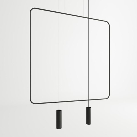 Lampa wisząca RANA 2 CZARNA Lampa wisząca RANA 2 CZARNA