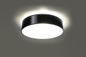Lampa sufitowa plafon ARENA 25 czarny design domowy