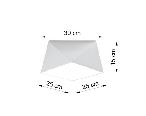 Lampa sufitowa plafon HEXA 25 biały design domowy Lampa sufitowa plafon HEXA 25 biały design domowy