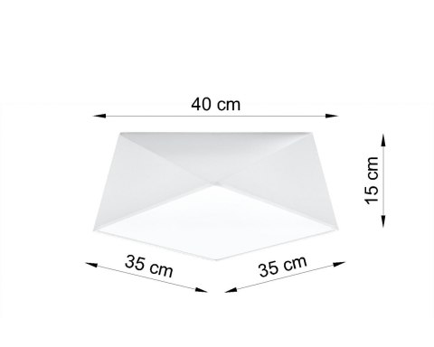 Lampa sufitowa plafon HEXA 35 biały design domowy Lampa sufitowa plafon HEXA 35 biały design domowy