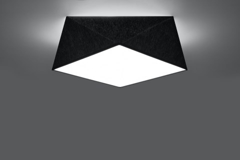 Lampa sufitowa plafon HEXA 35 czarny design domowy Lampa sufitowa plafon HEXA 35 czarny design domowy