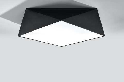 Lampa sufitowa plafon HEXA 45 czarny design domowy Lampa sufitowa plafon HEXA 45 czarny design domowy