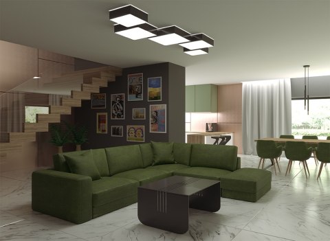 Lampa sufitowa plafon HORUS 55 biały design domowy Lampa sufitowa plafon HORUS 55 biały design domowy