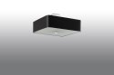 Lampa sufitowa plafon LOKKO 45 czarny design domowy
