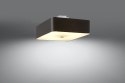 Lampa sufitowa plafon LOKKO 45 czarny design domowy