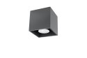 Lampa sufitowa plafon QUAD 1 Antracyt design domowy
