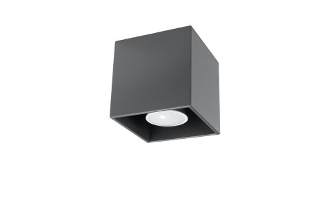 Lampa sufitowa plafon QUAD 1 Antracyt design domowy Lampa sufitowa plafon QUAD 1 Antracyt design domowy