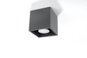 Lampa sufitowa plafon QUAD 1 Antracyt design domowy