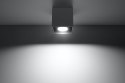 Lampa sufitowa plafon QUAD 1 Antracyt design domowy