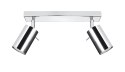 Lampa sufitowa plafon RING 2 chrom design domowy