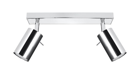 Lampa sufitowa plafon RING 2 chrom design domowy Lampa sufitowa plafon RING 2 chrom design domowy