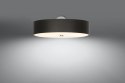 Lampa sufitowa plafon SKALA 50 czarny design domowy