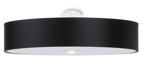 Lampa sufitowa plafon SKALA 60 czarny design domowy