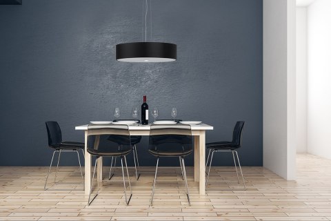 Lampa sufitowa plafon SKALA 60 czarny design domowy Lampa sufitowa plafon SKALA 60 czarny design domowy